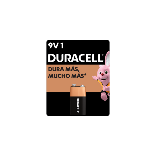 Pila Bateria Duracell 9V