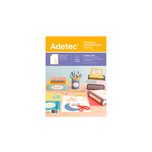 Etiqueta Ink/Láser Autoadhesiva Adetec 1 Por