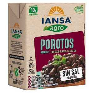 Poroto Negro Iansa Agro Tetra 390 g