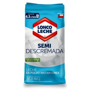 Leche en Polvo Loncoleche SemiDescremada 760 g