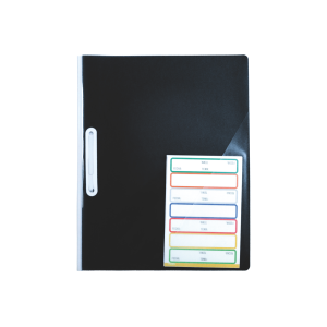 Carpeta Vinil Adetec Carta Negro