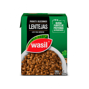 Lentejas Wasil Tetra 380 g