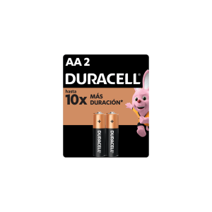 Pilas Alcalinas Duracell Aa 2 Unidades