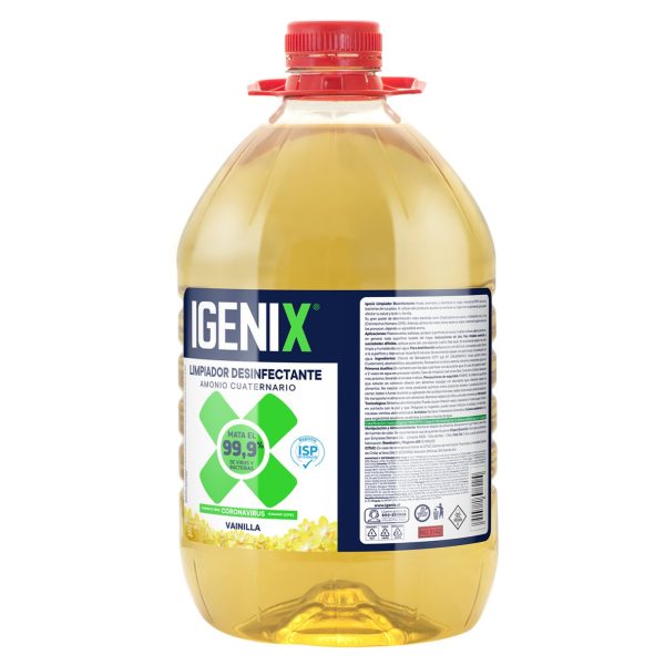 Limpiador Desinfectante Igenix Vainilla con Amonio 5 Lts