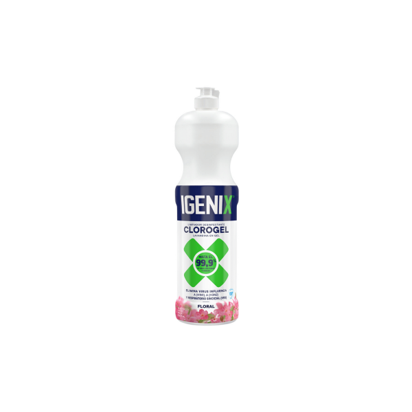 Cloro Gel Igenix Floral 900 ml