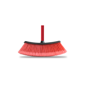 Escobillón Virutex Pro Interior Fibra Suave Rojo con Mango