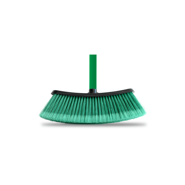 Escobillón Virutex Pro Interior Fibra Suave Verde con Mango