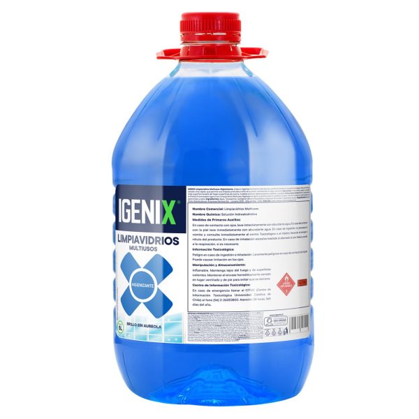Limpiavidrios Igenix Higienizante Bidón 5 L