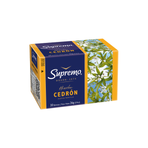 Hierbas Supremo Cedrón 20 Bolsitas