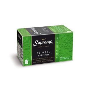 Té Verde Supremo Premium 20 Bolsitas
