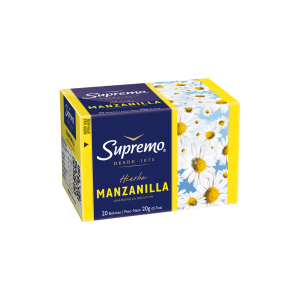 Hierbas Supremo Manzanilla 20 Bolsitas