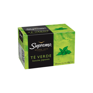 Té Verde Supremo Sencha Japonés 20 Bolsitas