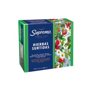 Hierbas Supremo Surtidas 50 Bolsitas