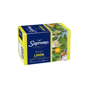 Hierbas Supremo Limón Menta y Eucaliptus 20 Bolsitas