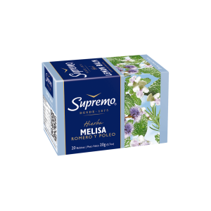 Hierbas Supremo Melisa Romero y Poleo 20 Bolsitas