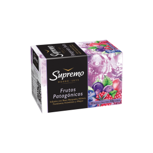 Hierbas Supremo Frutos Patagónicos 20 Bolsitas