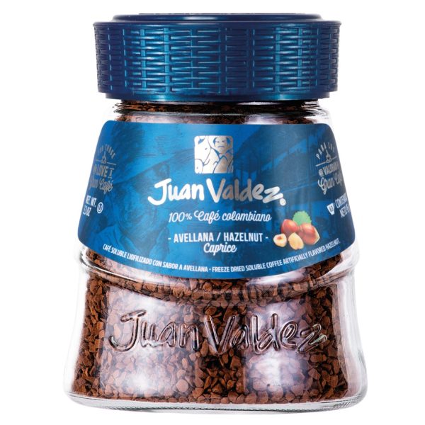 Café Instantáneo Liofilizado Juan Valdez Sabor Avellana 95