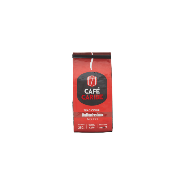 Café Grano Molido Caribe Italianissimo Tradicional 250 g