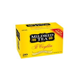 Té Negro Mildred Tea Ceylán 20 Bolsitas