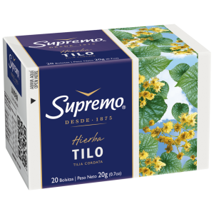 Hierbas Supremo Tilo 20 Bolsitas