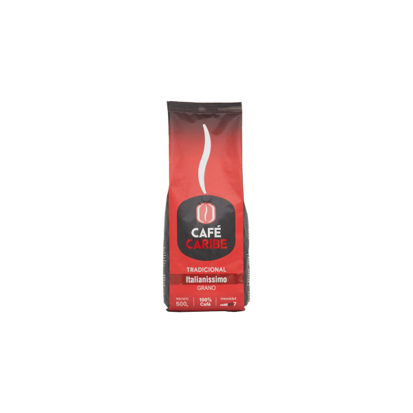 Café Grano Entero Caribe Italianissimo Tradicional 500 g
