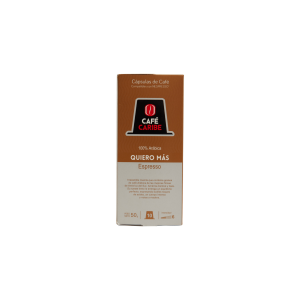 Cápsula Café Caribe Quiero Más Espresso 10 Unidades