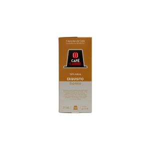 Cápsula Café Caribe Exquisito Arábico 10 Unidades