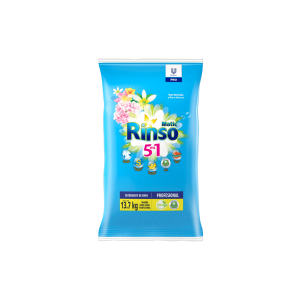 Detergente en Polvo Rinso Matic 5 en 1 Hortensias y