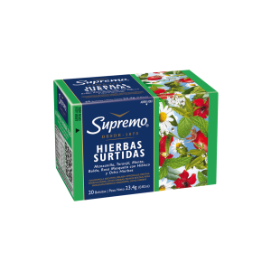 Hierbas Supremo Surtidas 20 Bolsitas