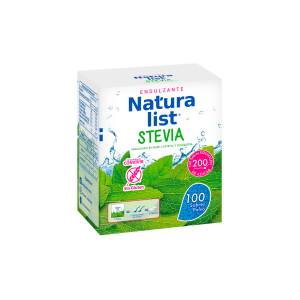 Endulzante Naturalist Stevia 100 Unidades