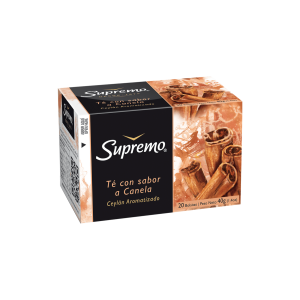 Té Negro Supremo Ceylán Aromatizado Canela 20