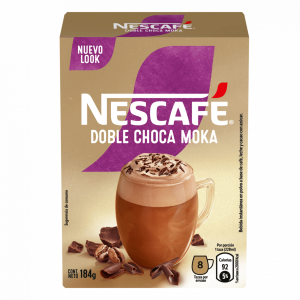 Café Instantáneo Nescafé Doble Choca Moka 8 Unidades