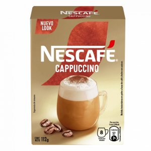 Café Instantáneo Nescafé Cappuccino 8 Unidades