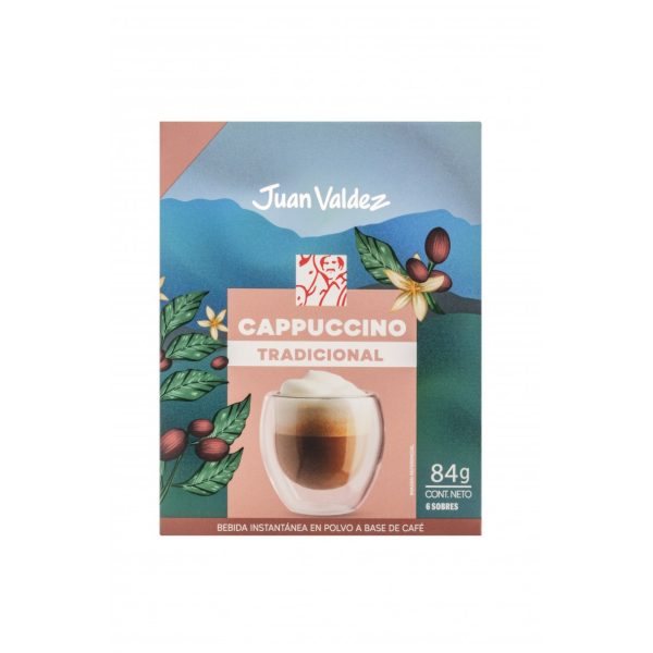 Café Juan Valdez Capuccino Tradicional 84 g 6 Unidades