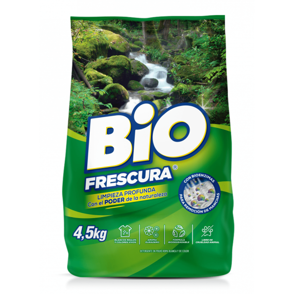 Detergente en Polvo Bio Frescura Bosque Nativo 4.5 kg
