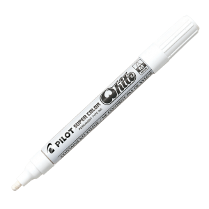 Marcador Pilot Óleo Medio Blanco Scw 2 mm