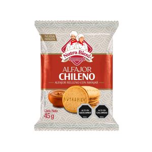 Alfajor Chileno NutraBien Manjar 45 g
