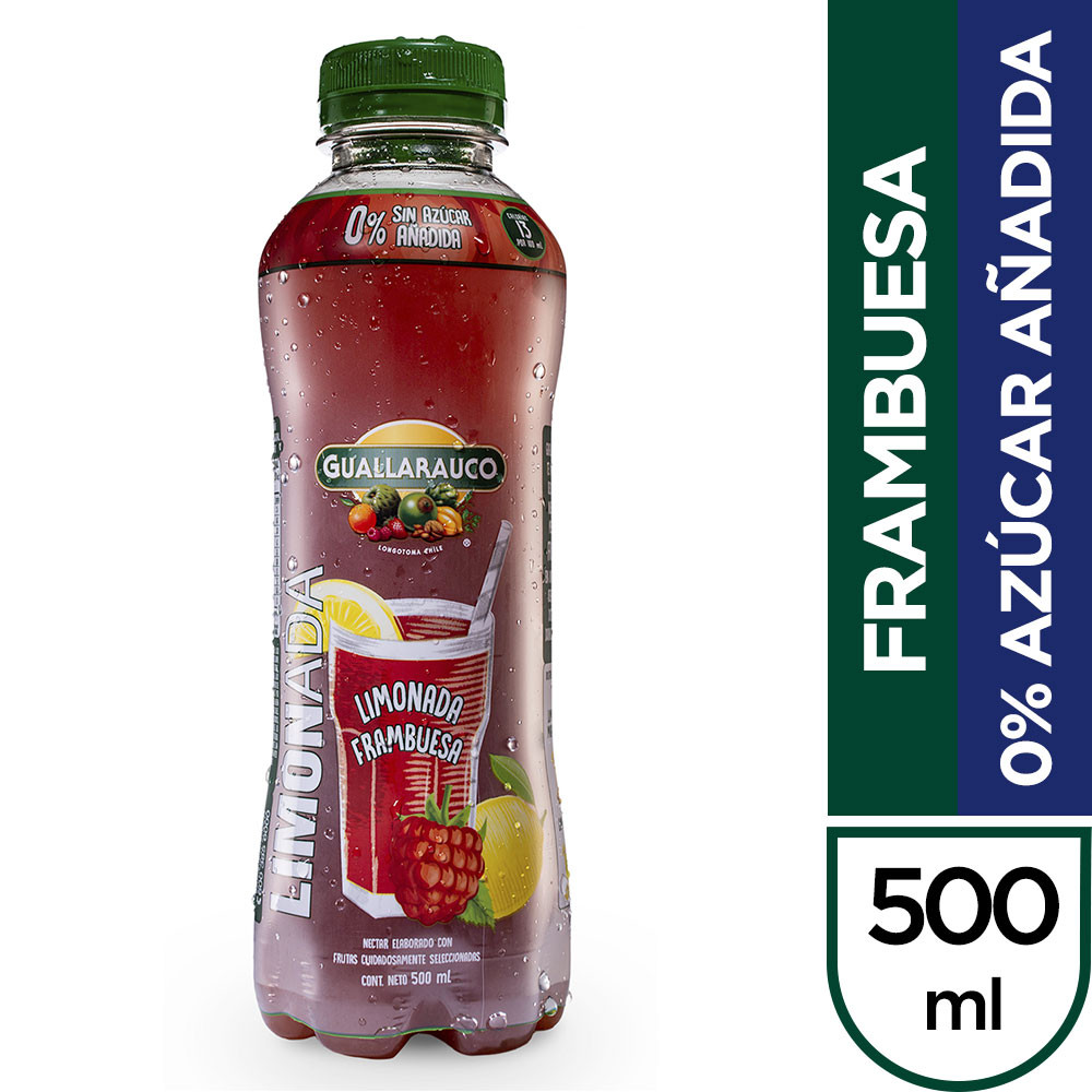 LIMONADA GUALLARAUCO DE FRAMBUESA 500 CC