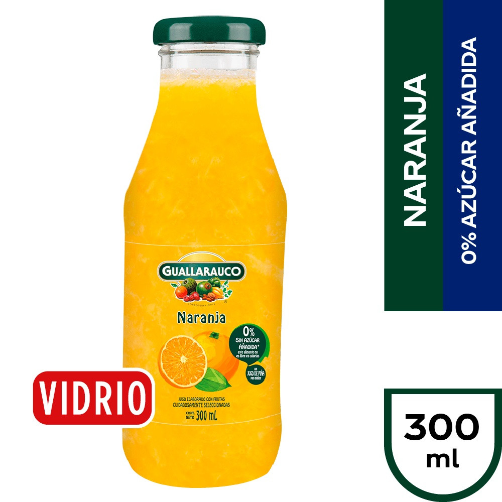 JUGO NECTAR NARANJA VIDRIO 300 ML
