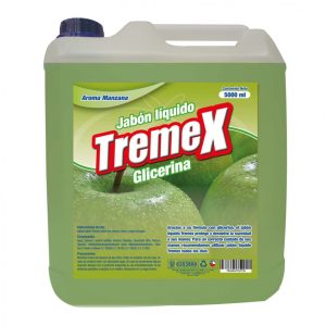 Jabón Líquido Tremex con glicerina de Manzana 5 L