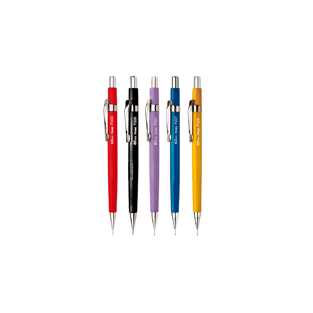Portamina Pentel Técnico 0.7 mm P207