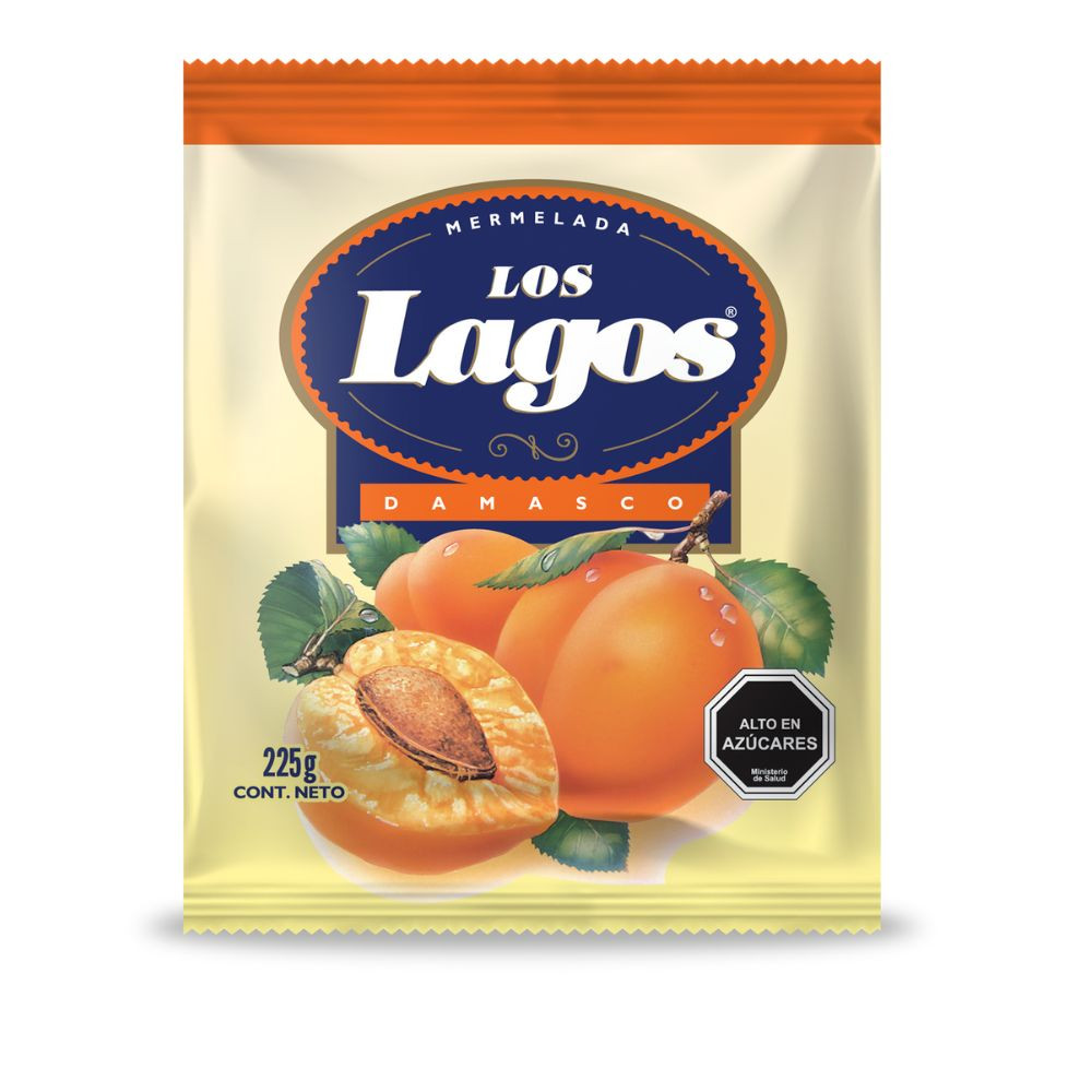 MERMELADA DAMASCO 225 GR LOS LAGOS