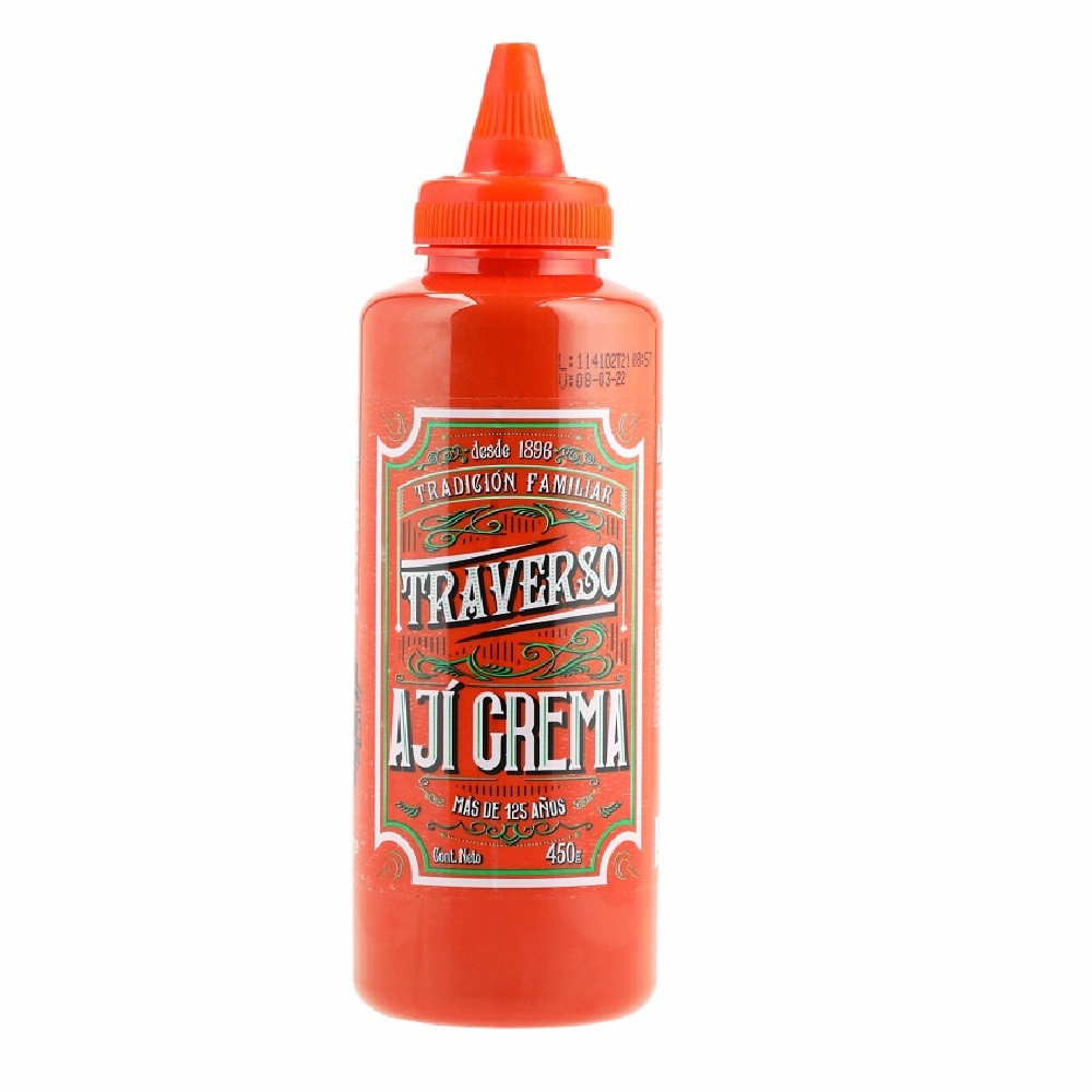 AJI CREMA VINTAGETRAVERSO PET 450 GR