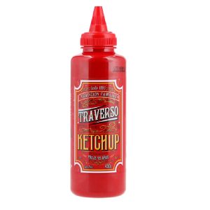 KETCHUP TRAVERSO  VINTAGE PET 450 GR