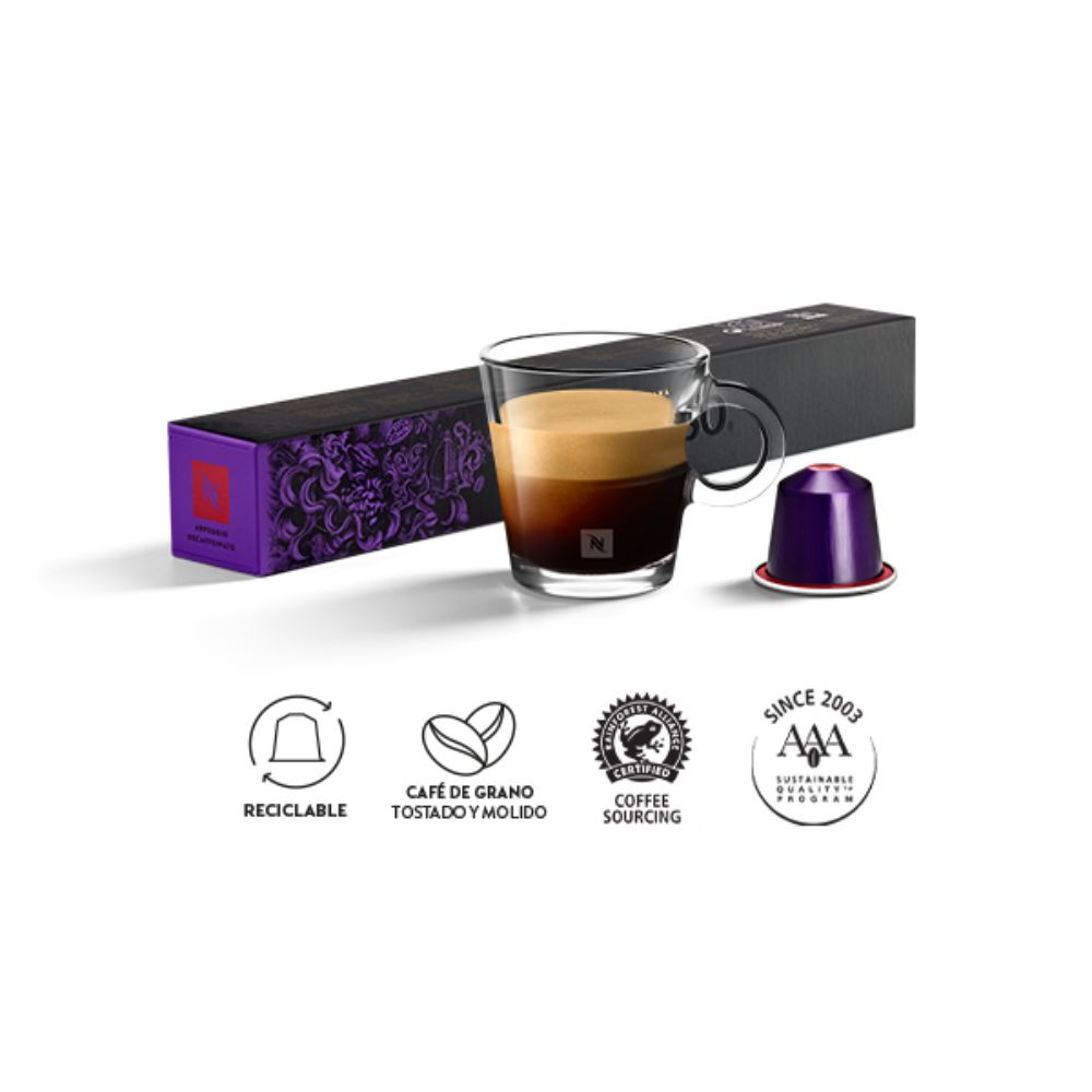 CAPSULA ESPRESSO ORIGINAL IISPIRAZIONE ITALIANA ARPEGGIO 10 UN NESPRESSO