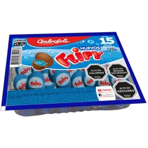 HUEVOS DE CHOCOLATE FLIPY 120 GR AMBROSOLI