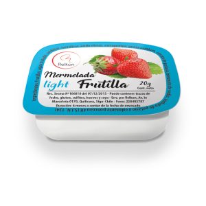 MERMELADA LIGHT PORTION FRUTILLA 20 GR CAJA 192 UN RELKON