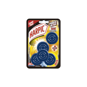 Pastilla Estanque Harpic Power Ultra 45 g x 5 Azul
