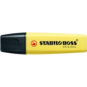Destacador Stabilo Boss Pastel Amarillo