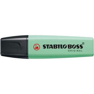 Destacador Stabilo Boss Pastel Menta